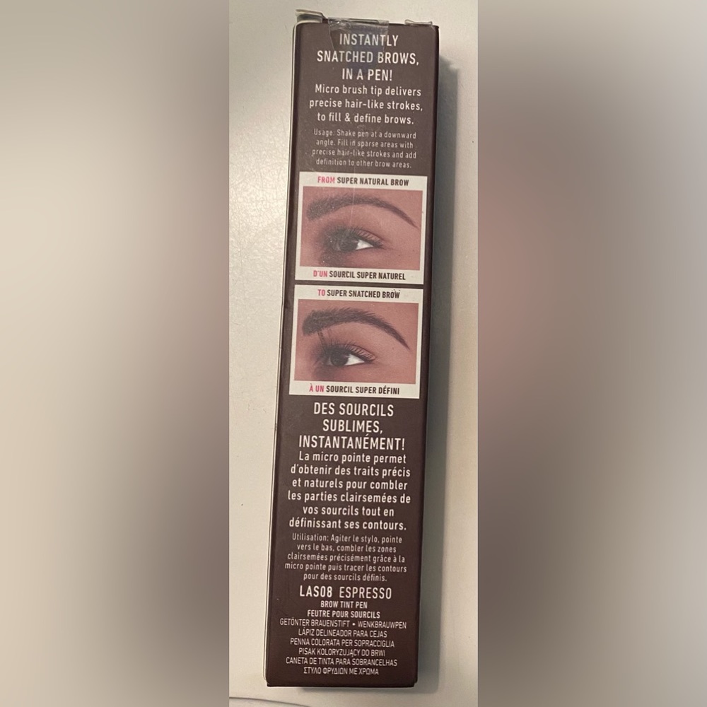 NYX Lift & Snatch Brow Tint Pen Waterproof Eyebrow Pen in Espresso - Picture 10 of 10